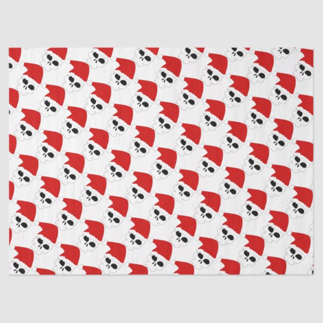 Papel De Seda Navidades Skulls (Anverso)