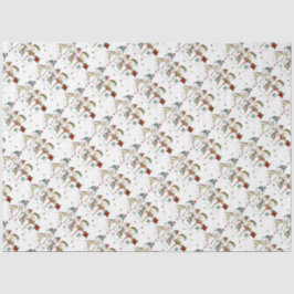 Papel De Seda Navidades Snowmen