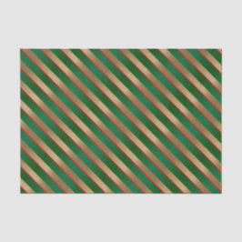 Papel De Seda Navidades Stripe Holiday