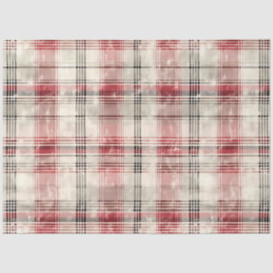 Papel De Seda Navidades Tartán Floral Design Series #15