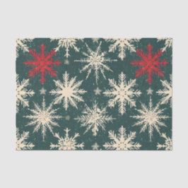 Papel De Seda Navidades Tartán y árboles sin mar