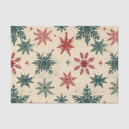 Papel De Seda Navidades Tartán y árboles sin mar