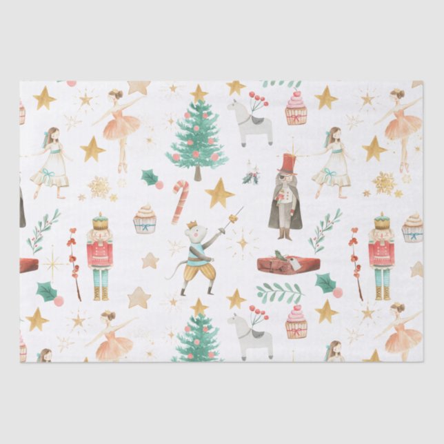 Papel De Seda Navidades "Todo Nutcracker" (Anverso)