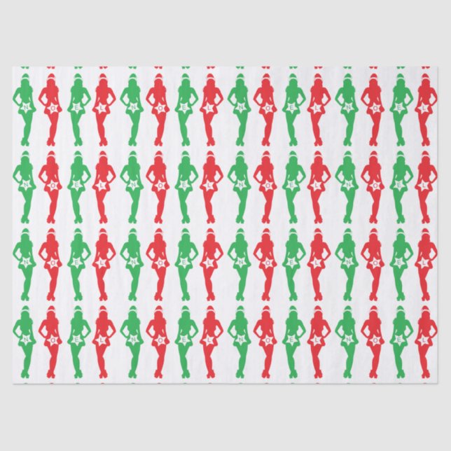 Papel De Seda Navidades traviesos (Anverso)