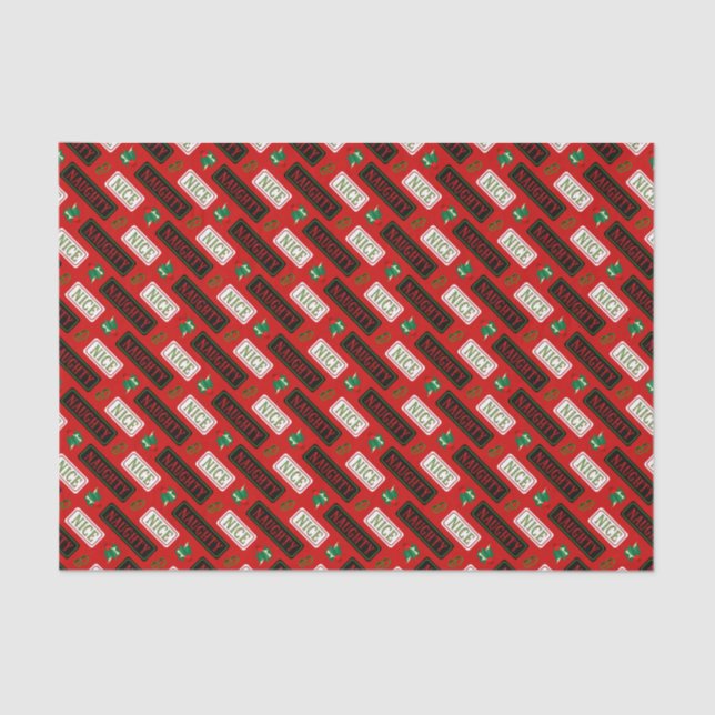 Papel De Seda Navidades traviesos y bonitos (Anverso)