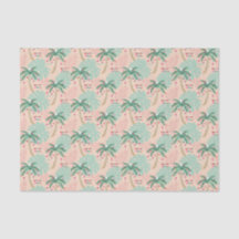 Navidades tropicales Palm Tree Merry Xmas Decoupag