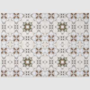 Papel De Seda Navidades Vintage Cappuccino Pastel de café No 15