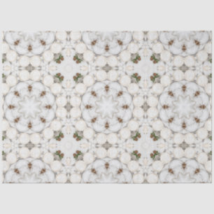 Papel De Seda Navidades Vintage Cappuccino Pastel de café No 6