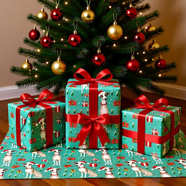 Papel De Seda Navidades Whippet Whimsy (Whippet Whimsy Christmas Tissue Paper)