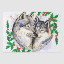 Papel De Seda Navidades Wolves
