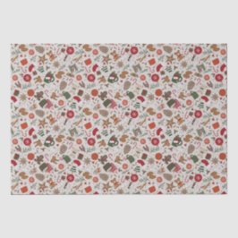 Papel De Seda Navidades y especias acogedores