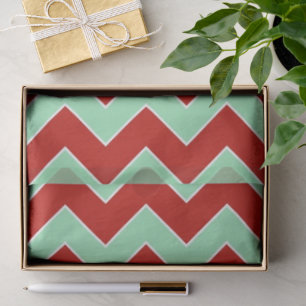 Papel De Seda Navidades Zigzag Tissue Paper