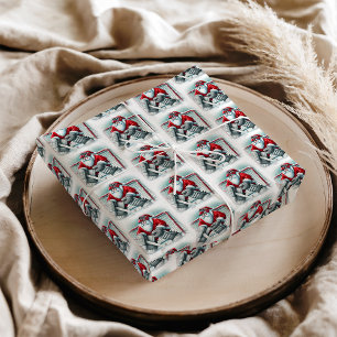 Papel de seda Navideño de portero de hockey de San