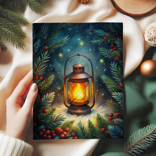 Papel de seda navideño encantador con corona de ac
