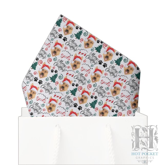 Papel de seda navideño para pastor alemán (Subido por el creador)