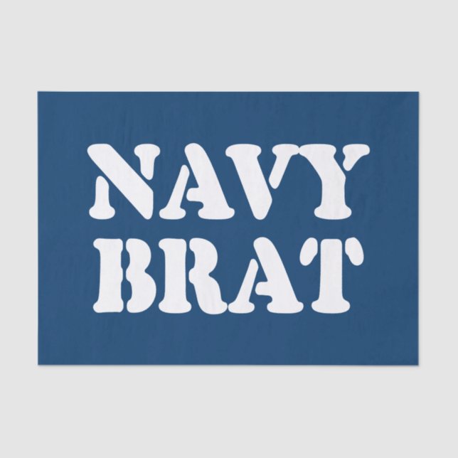 PAPEL DE SEDA NAVY BRAT (Anverso)