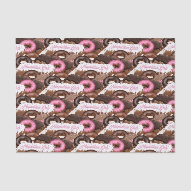 Papel De Seda Neapolitan-Girls-Donuts (Anverso)