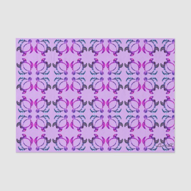 Papel De Seda Neblina Honu de LineA (Anverso)