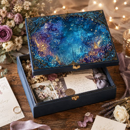 Papel De Seda Nebulosa Celestial Giratoria Dorada Resplandecient