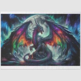 Papel De Seda Nebulosa Dragon