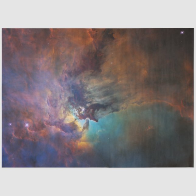 Papel De Seda Nebulosa laguna (imagen espacial astronómica) (Uni (Anverso)