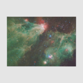 Papel De Seda Nebulosa Verde Cepheus B y C