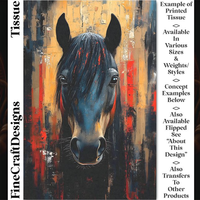 Papel De Seda Negrita Portátil de Stallion de Caballo Negro Retr (Subido por el creador)