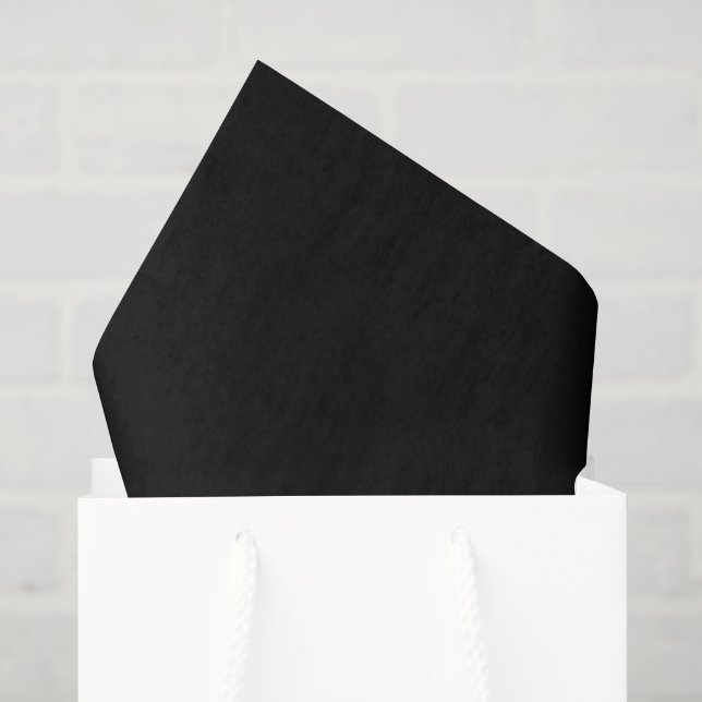 Papel de seda negro (Bolsa de regalo)