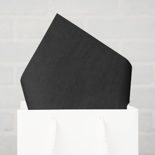 Papel de seda negro inquietante (Bolsa de regalo)