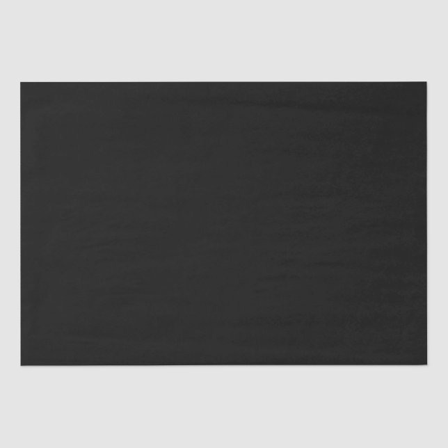 Papel De Seda Negro sólido  (Anverso)