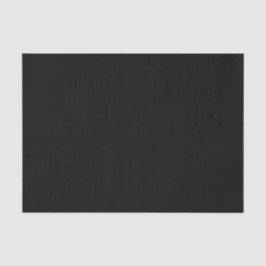 PAPEL DE SEDA NEGRO SÓLIDO OSCURO