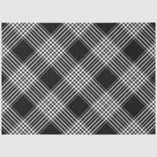 Papel De Seda Negro Y Blanco