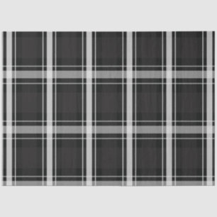 Papel De Seda Negro y gris