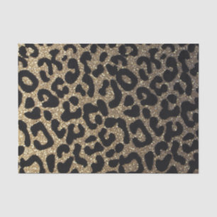 Papel De Seda Negro y purpurina del oro