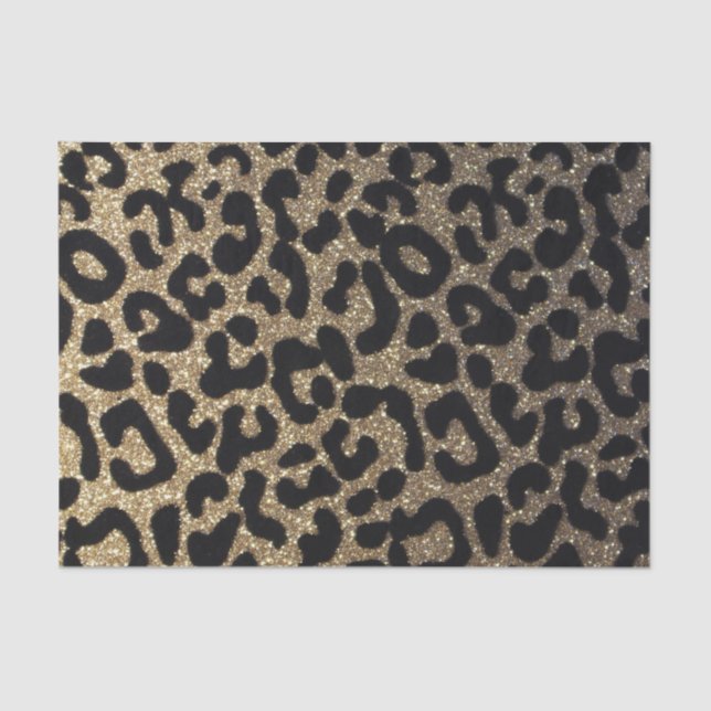 Papel De Seda Negro y purpurina del oro (Anverso)