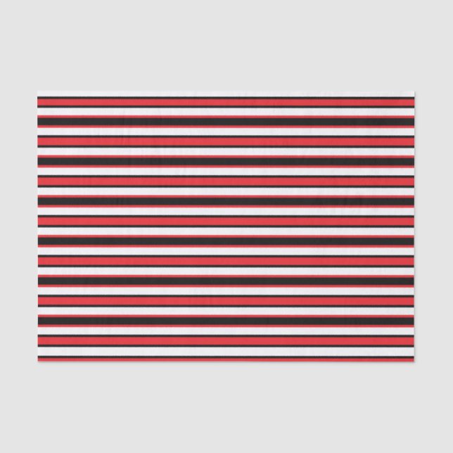 Papel De Seda Negro y rojo de fondo y fuerte (Anverso)