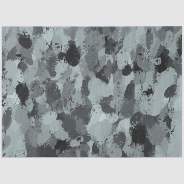 Papel De Seda Negro y Smokey Pastel Blue 3216 (Anverso)