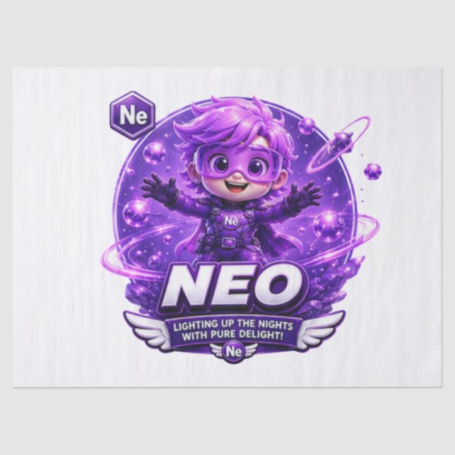 Papel De Seda Neón ATOMIVRA (Anverso)