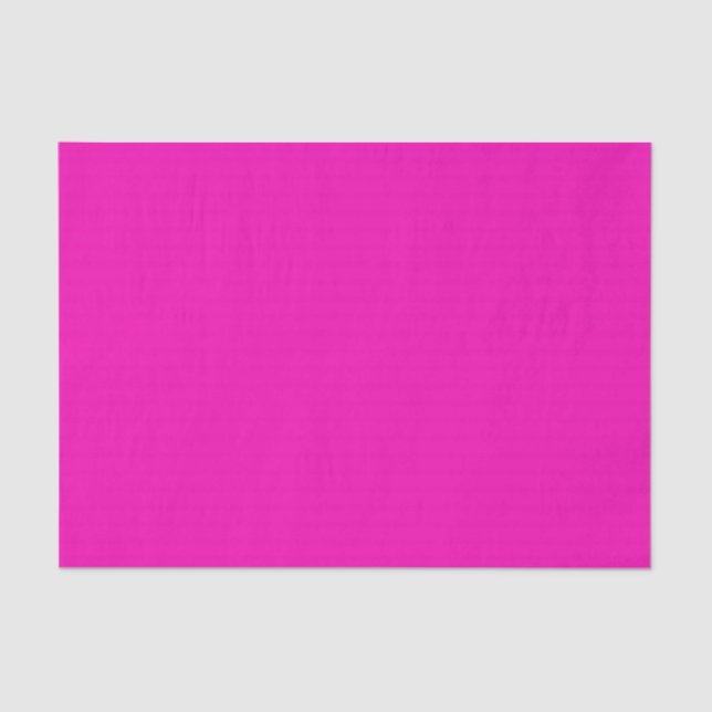 Papel De Seda Neon Hot Pink (Anverso)