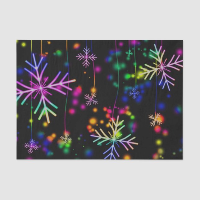 Papel De Seda Neon Snow (Anverso)