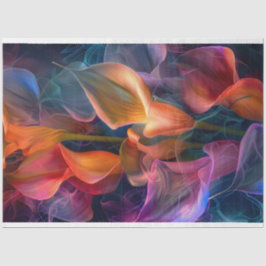 Papel De Seda Neon Translucent Calla Lillie's Decoupage