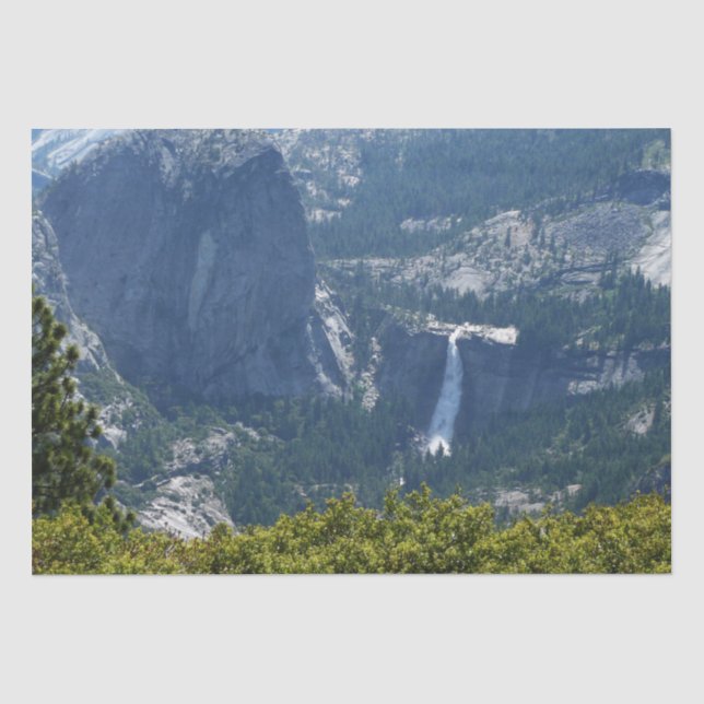 Papel De Seda Nevada Falls desde el Panorama Trail (Anverso)