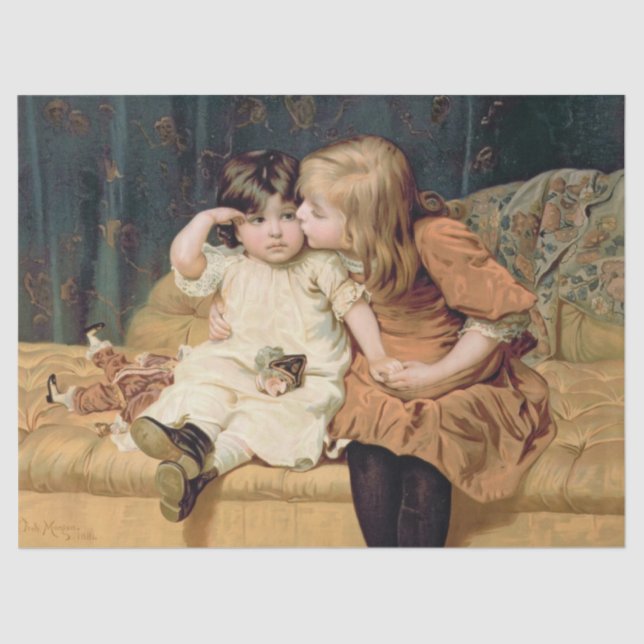 Papel De Seda Never Mind (de Frederick Morgan) (Anverso)