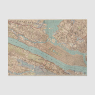 Papel De Seda New York City, Nueva York