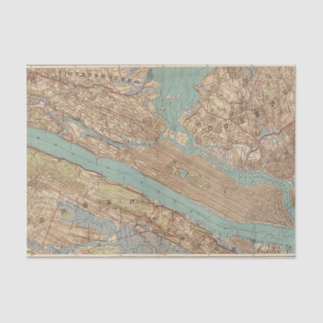 Papel De Seda New York City, Nueva York (Anverso)