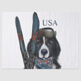 PAPEL DE SEDA NEWFOUNDLAND DOG 