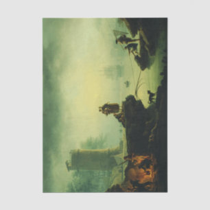 Papel De Seda Niebla matutina en el mar por Joseph Vernet 