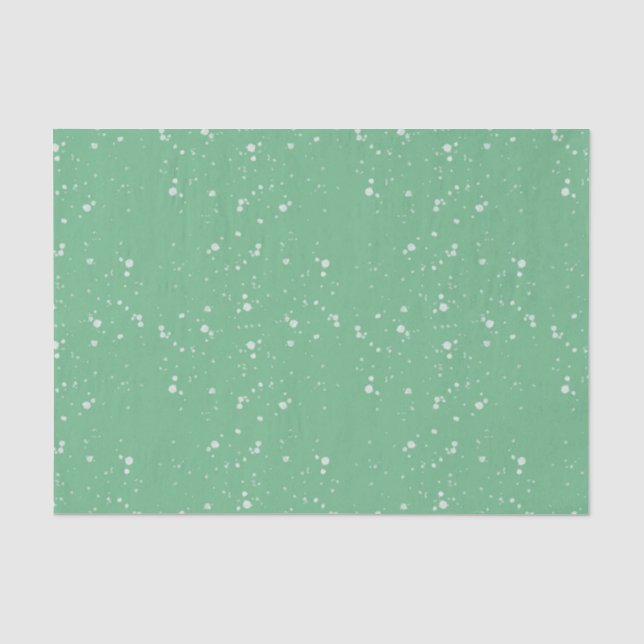 Papel De Seda Nieve de menta (Anverso)