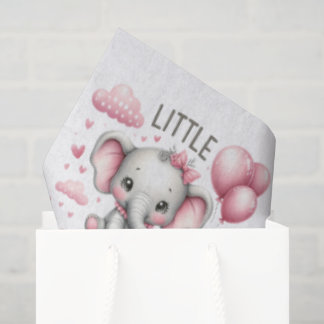 Papel De Seda Niña adorable pequeño cacahuete