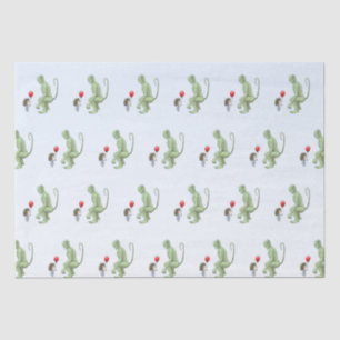 Papel De Seda Niña y duende